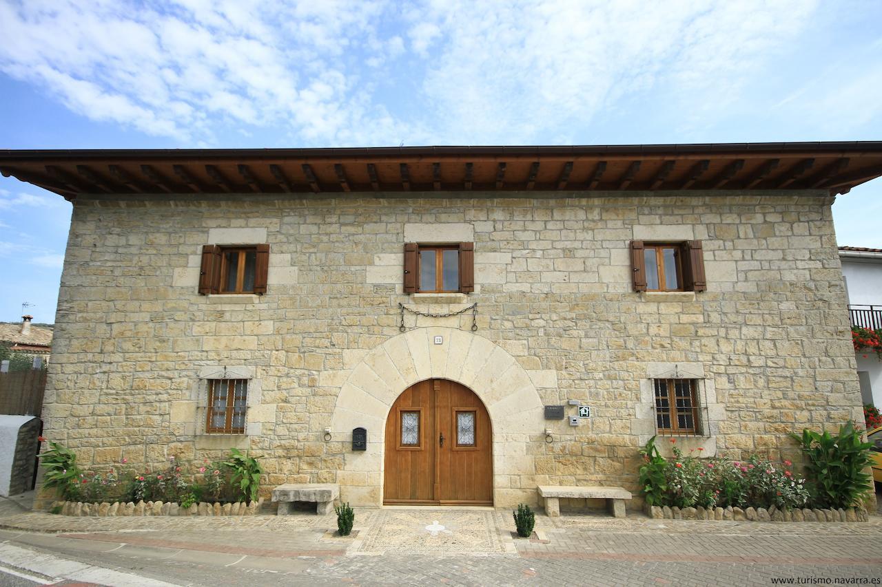Casa De La Cadena Vendégház Asiáin Kültér fotó