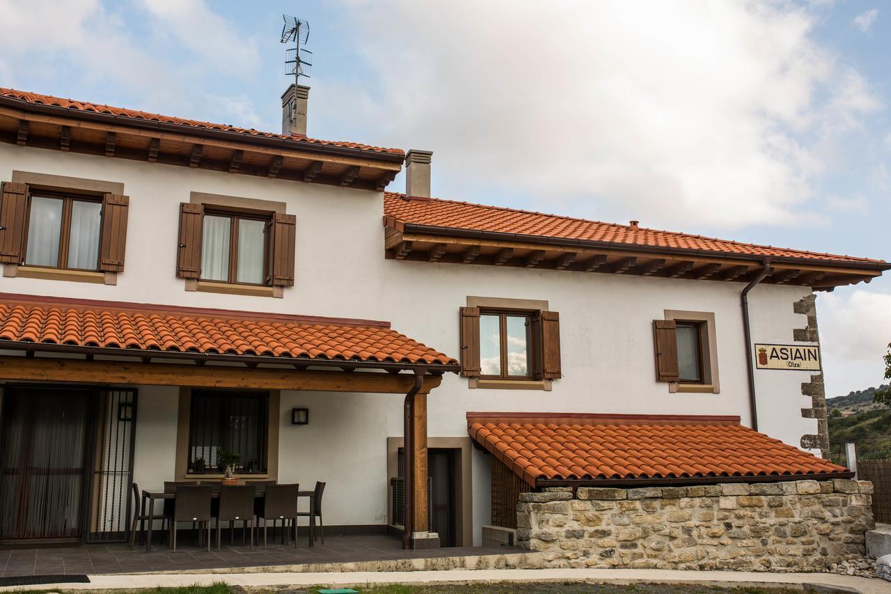 Casa De La Cadena Vendégház Asiáin Kültér fotó